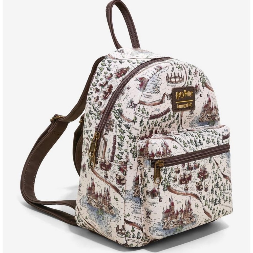 Harry Potter LoungeFly Marauders Map NWT